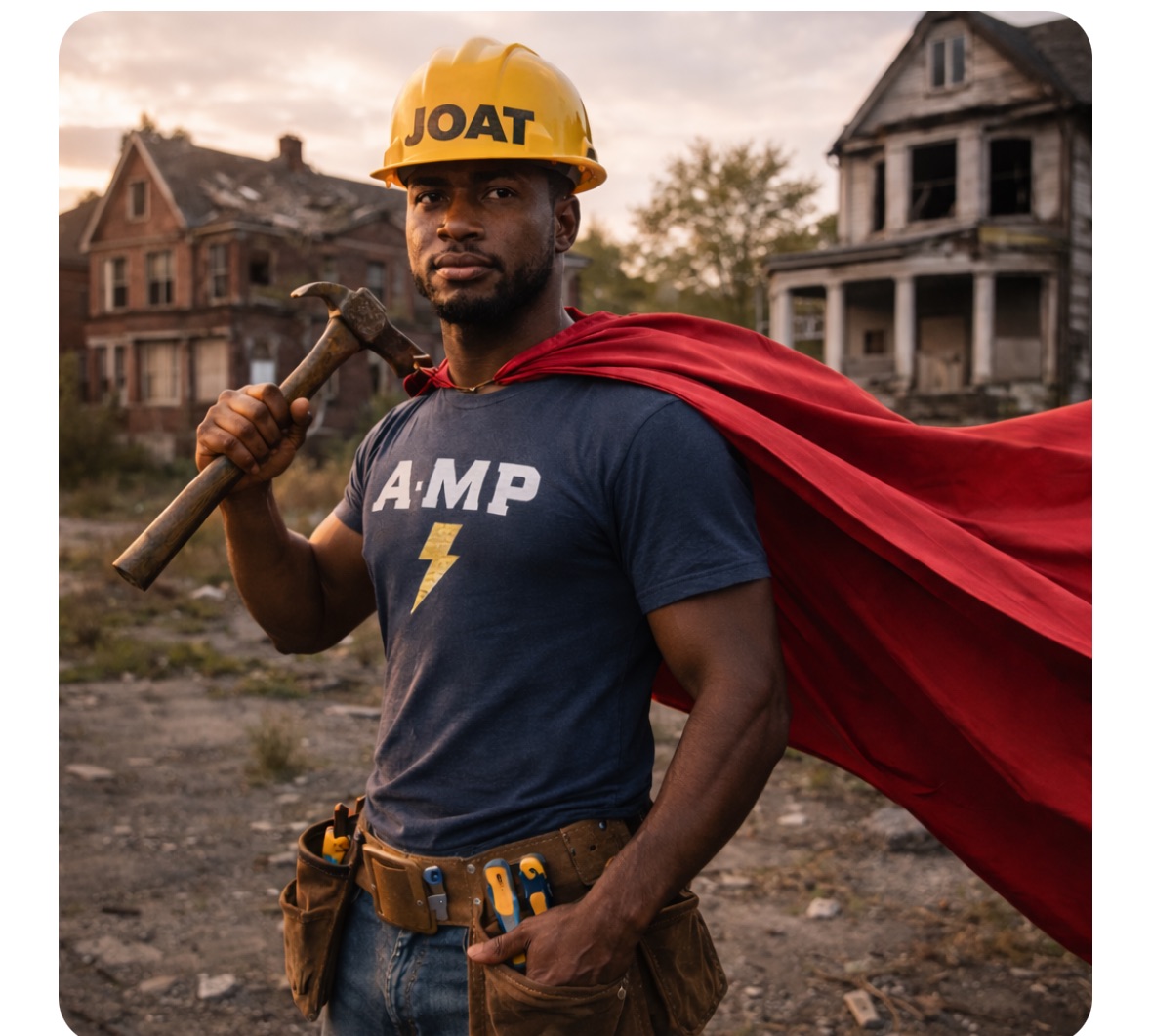 A Jacks of All Trades tradesperson ready to rebuild Detroit