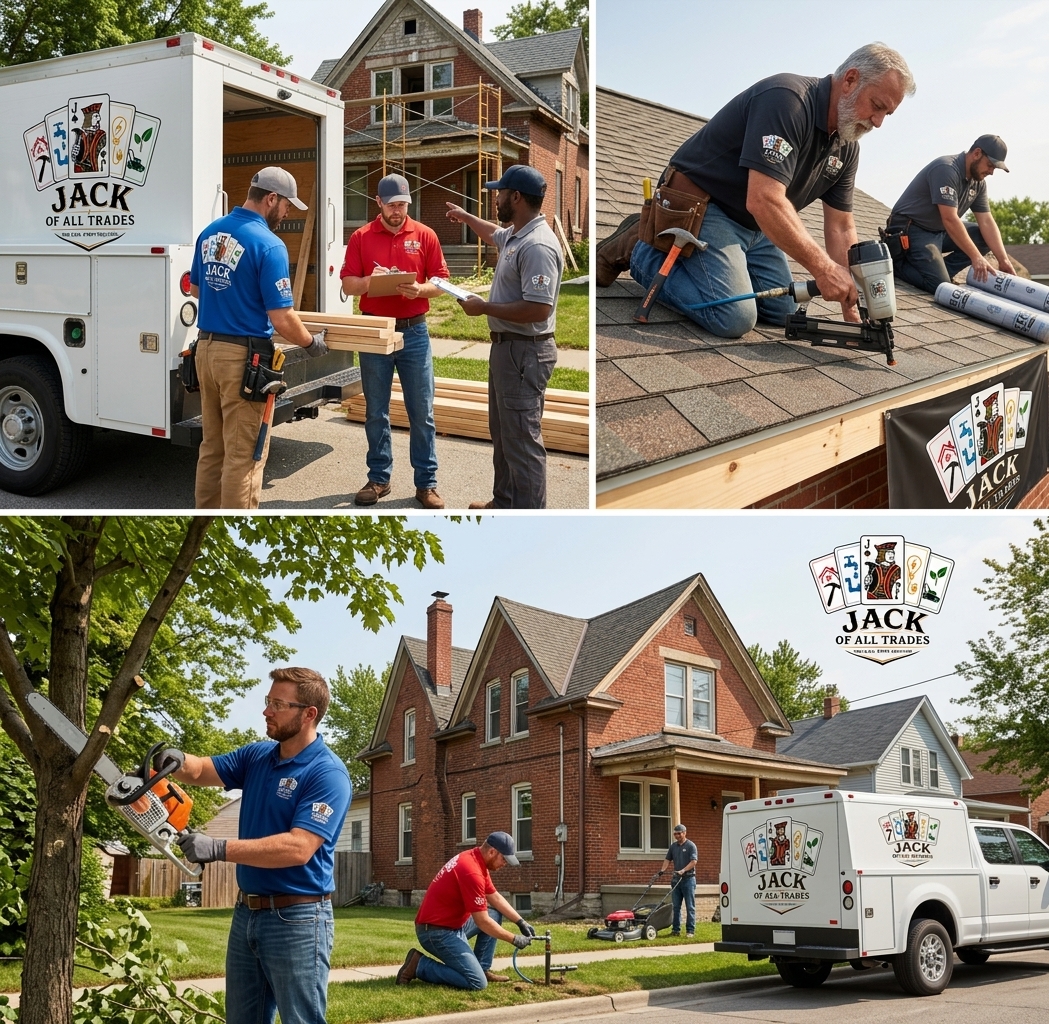 Jacks of All Trades volunteers working across every trade